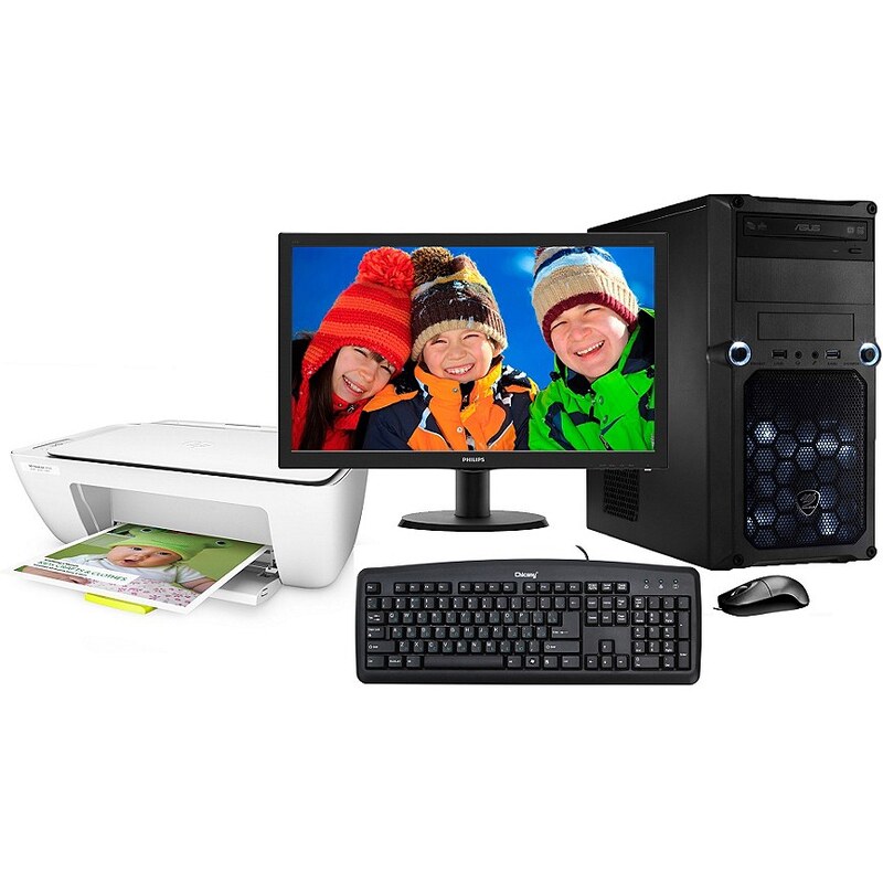 Hyrican PC Set Intel® Pentium® G4400, 8GB, 2TB, Windows 10, Monitor »PC SET01066«