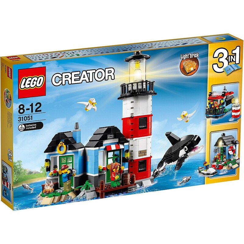 LEGO®, 3in1 Leuchtturm Insel (31051), »LEGO® Creator«