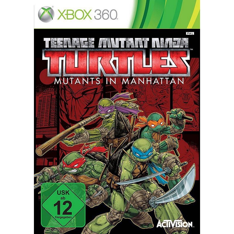 Activision XBOX 360 - Spiel »Teenage Mutant Ninja Turtles: Mutanten in Manhatta«