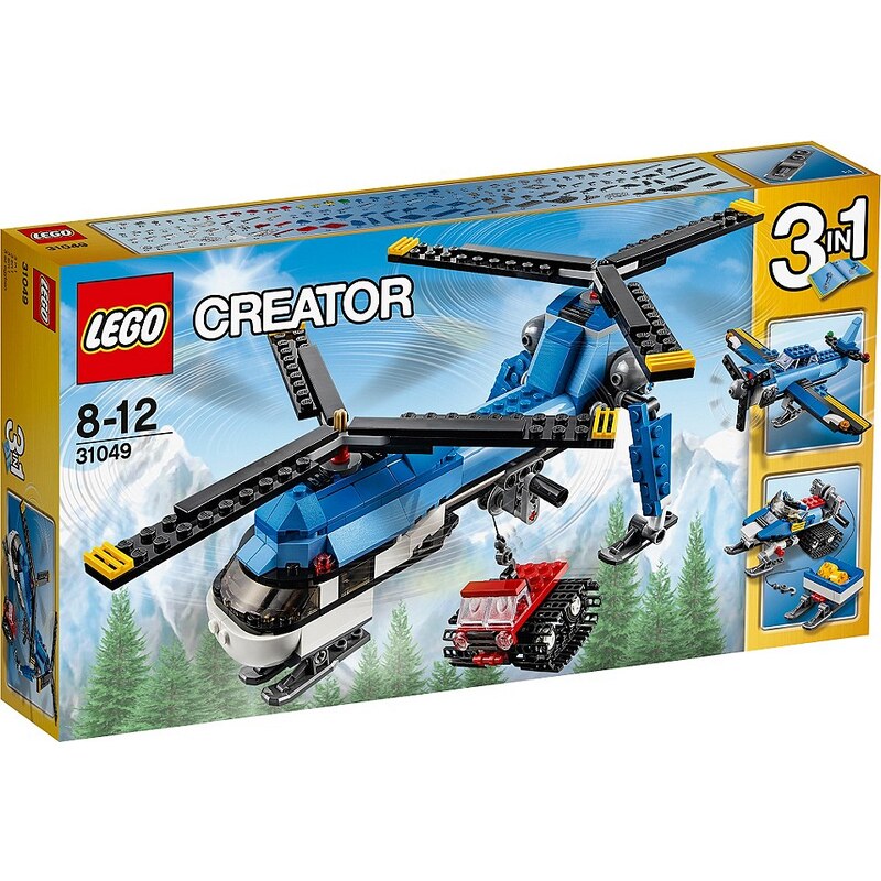 LEGO®, 3in1 Doppelrotorhubschrauber (31049), »LEGO® Creator«