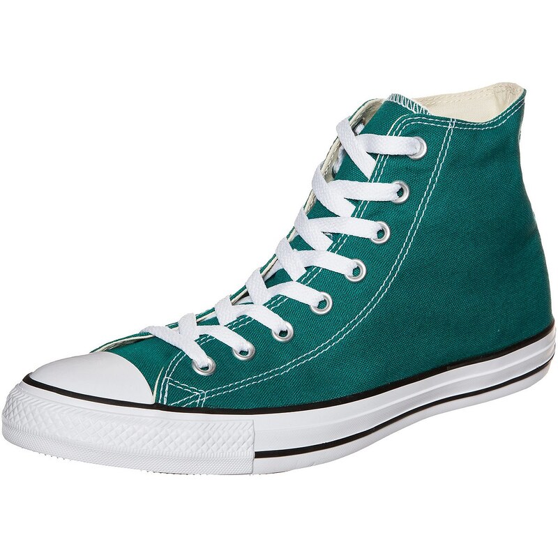 Große Größen: CONVERSE Chuck Taylor All Star High Sneaker, grün / weiß, Gr.8.5 US - 42 EU-8.5 US - 42 EU