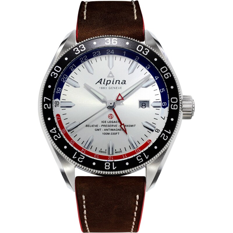 Alpina Alpiner 4 GMT Automatic Herrenuhr AL-550SRN5AQ6