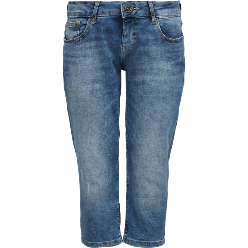 s.Oliver Catie: Used-Jeans in 3/4-Länge