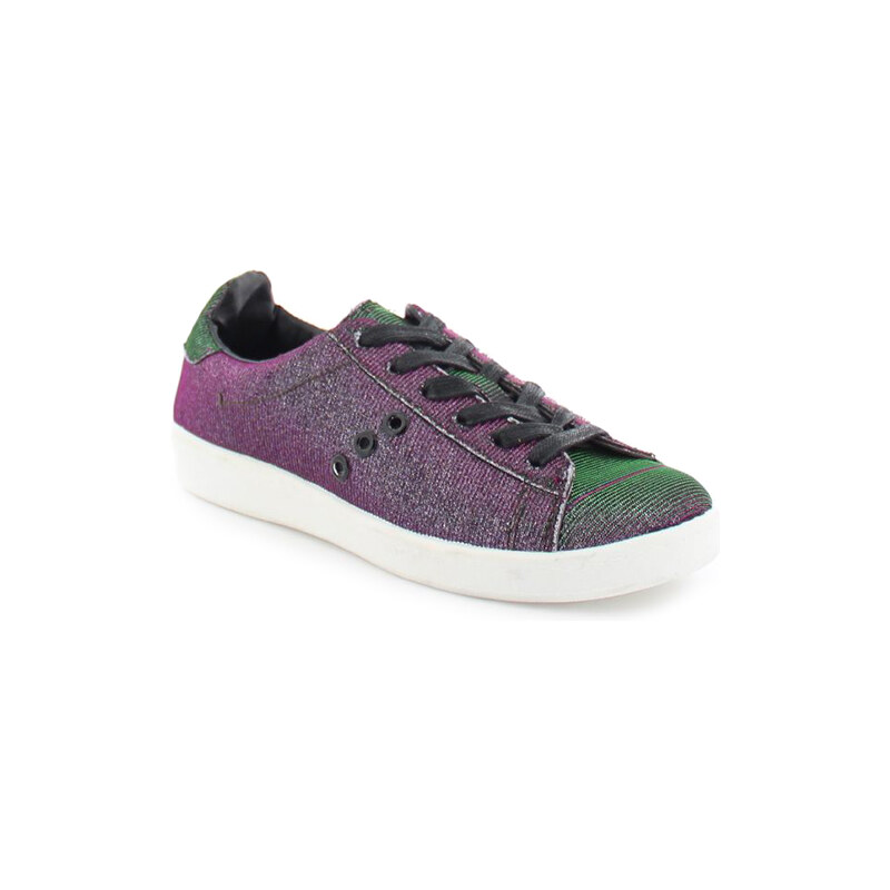 Blink Sneaker im strukturierten Metallic-Look - Violett - 36