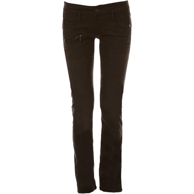 Freeman T Porter Amelie - Jeans mit geradem Schnitt - schwarz