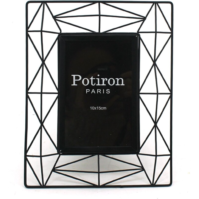 Potiron Sixties - Photorahmen 10x15cm - schwarz