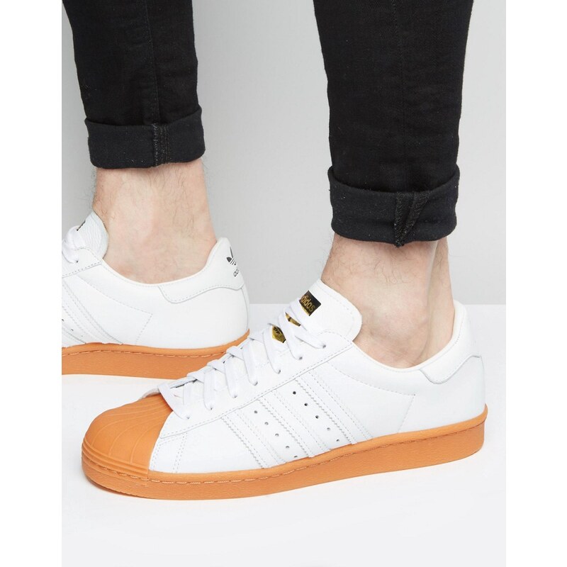 adidas Originals - Superstar - Weiße Sneaker im Stil der 80er, S75830 - Weiß