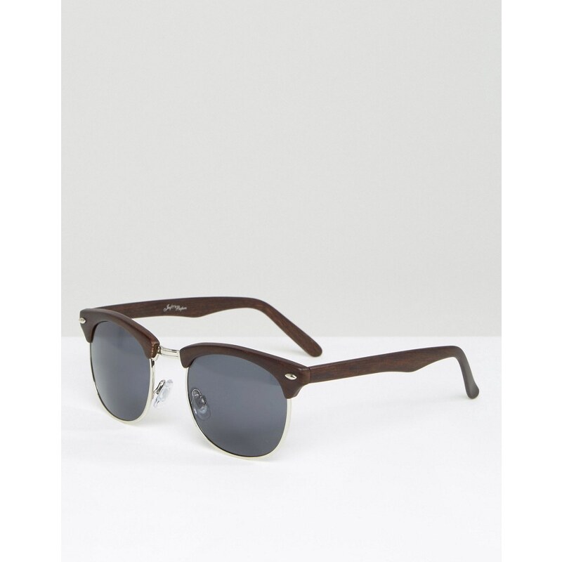 Jeepers Peepers - Retro-Sonnenbrille - Braun