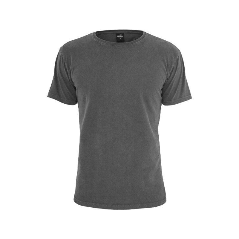 Urban Classics T-Shirt in verwaschener Optik - Dunkelgrau - L