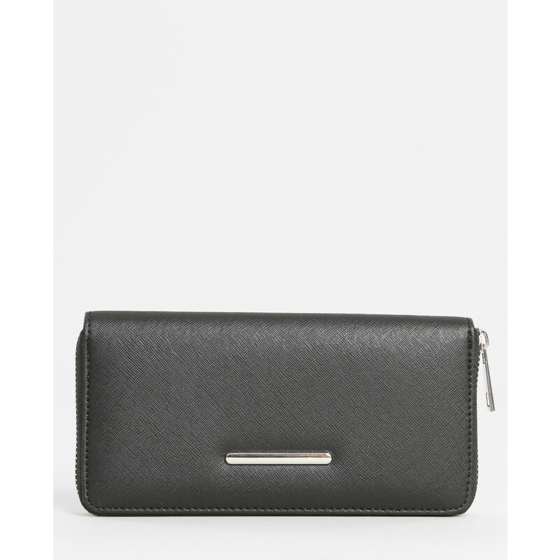 Brieftasche mit Reißverschluss Schwarz, Größe 00 -Pimkie- Mode für Damen