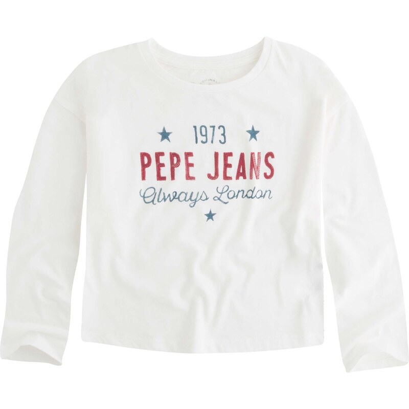 Pepe Jeans London CLAUDIA - T-Shirt - weiß