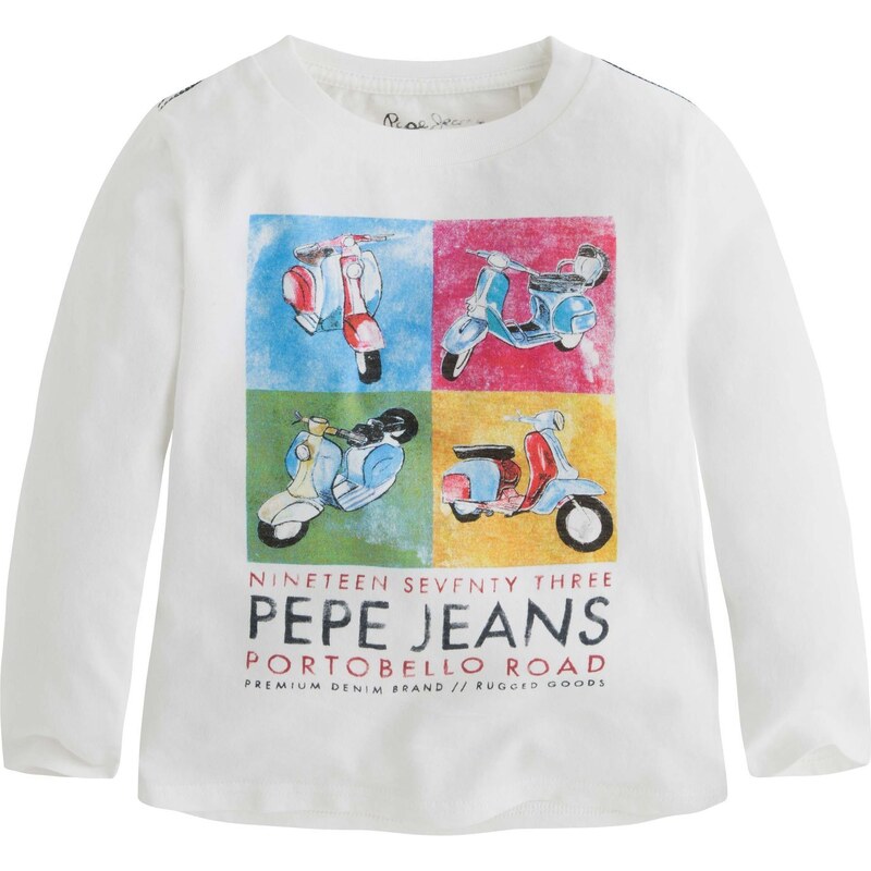 Pepe Jeans London Todd - T-Shirt - weiß