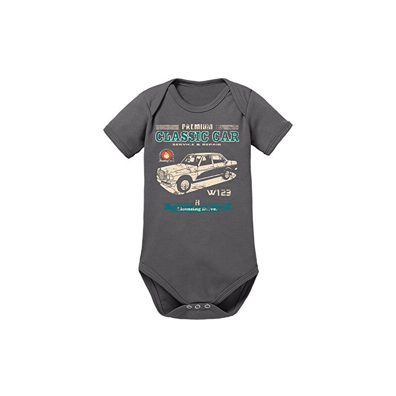 Touchlines Unisex Baby Body Classic Car W123 Youngtimer