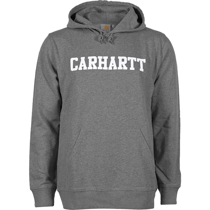Carhartt Wip Hooded College Hoodie dark grey/white