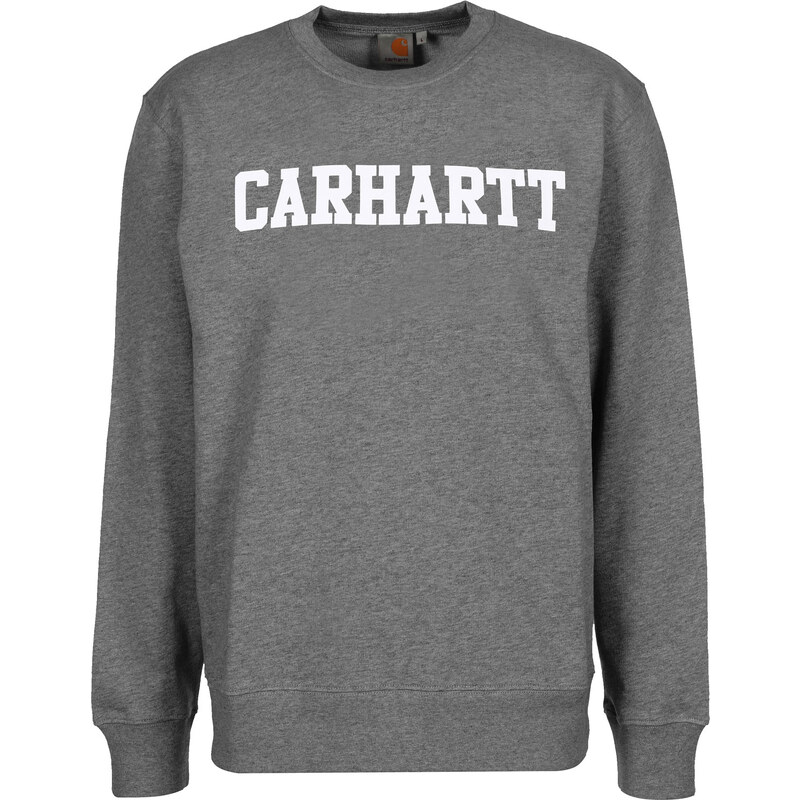 Carhartt Wip College Sweater dark grey/white
