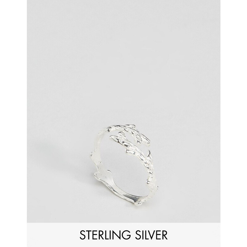 Regal Rose - Wild Wood - Ring aus Sterlingsilber - Silber