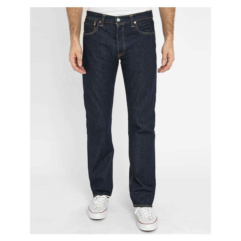LEVI'S Dunkelblaue Jeans 501