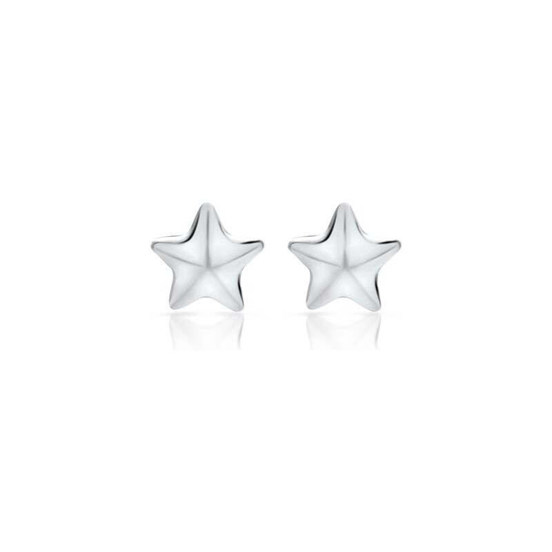 Unique Jewelry Sternenohrstecker aus 925 Silber