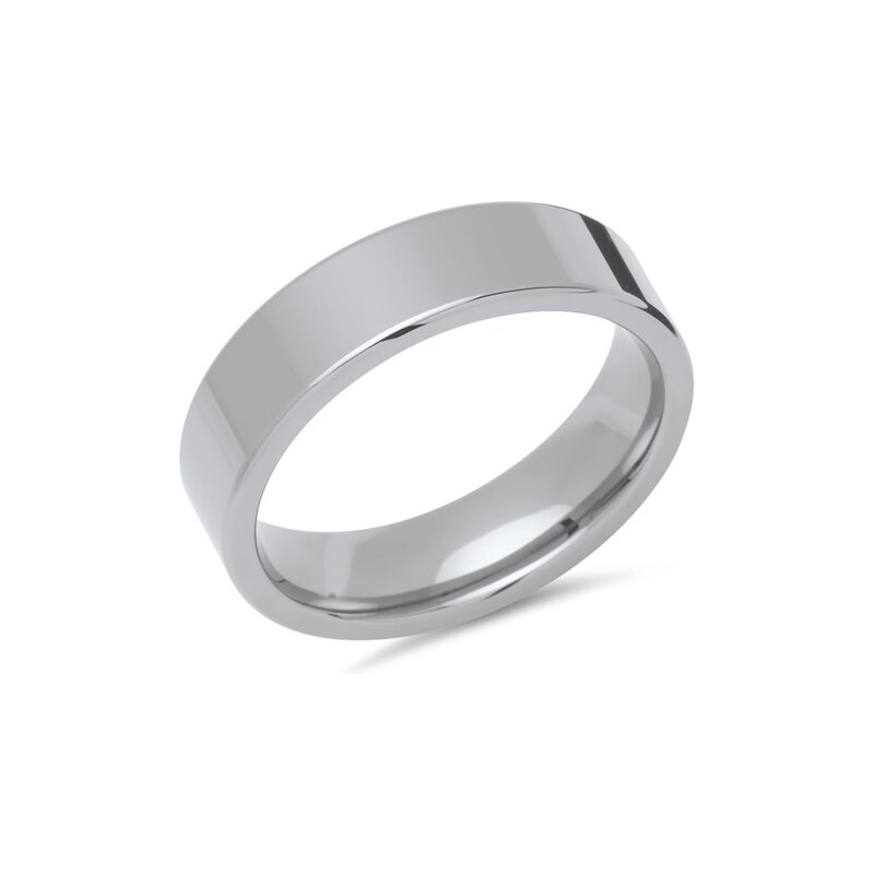 Unique Jewelry Moderner Ring Titan 6mm hochglanz poliert
