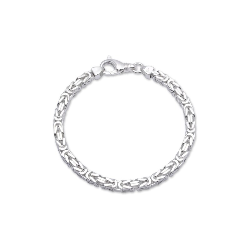 Unique Jewelry Silberarmband: Königsarmband Silber 6mm 23cm KA0060-23