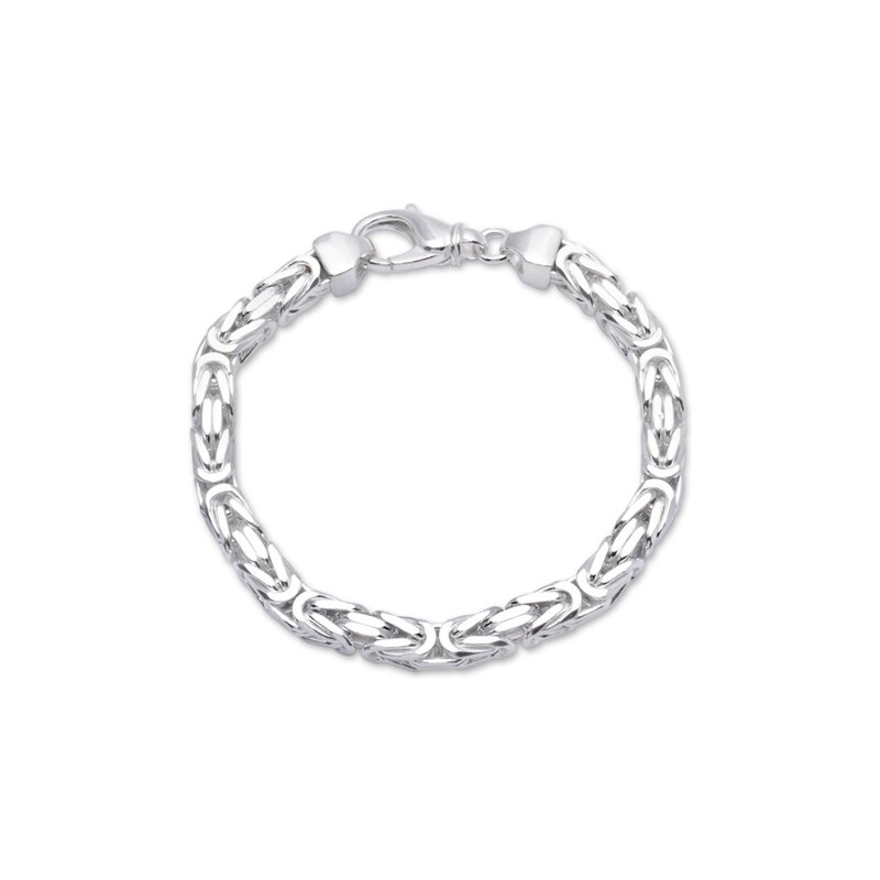 Unique Jewelry Silberarmband: Königsarmband Silber 8mm 19cm KA0075-19