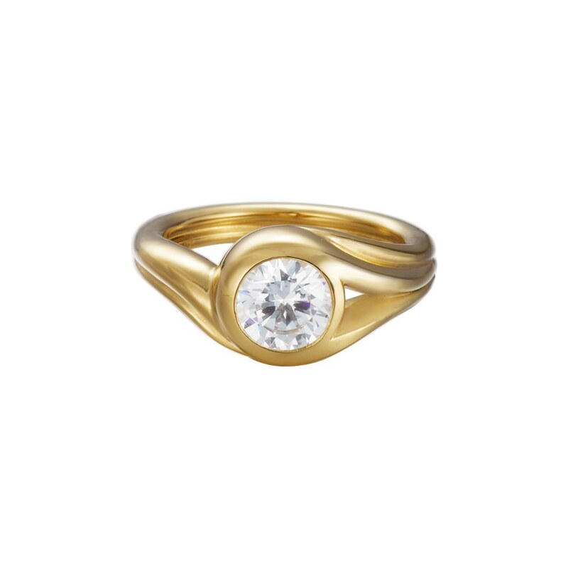 Esprit Ring Glamour Solitaire Gold