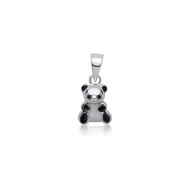 Unique Jewelry 925 Silber Anhänger für Kinder Panda