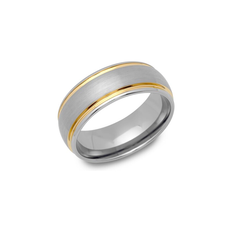 Unique Jewelry Zweifarbiger Ring Wolfram
