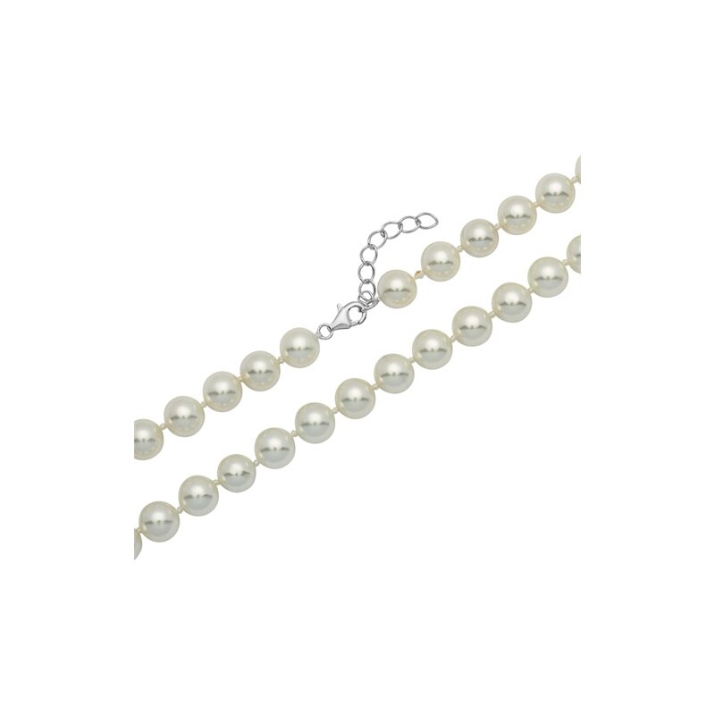 Unique Jewelry Perlenkette weiß 10mm PN0008