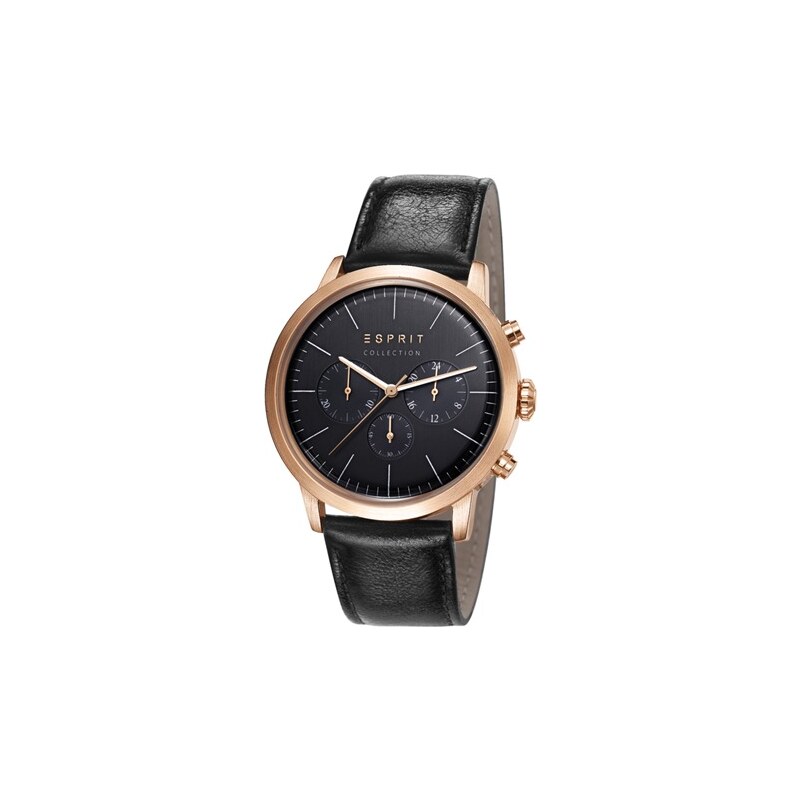 Esprit Collection Esprit Uhr Soter Chrono Black Rosegold EL102191004