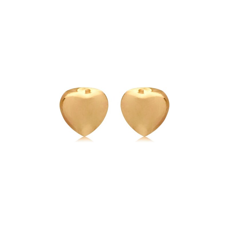 Unique Jewelry Ohrschmuck im Herz-Design aus 375er Gold