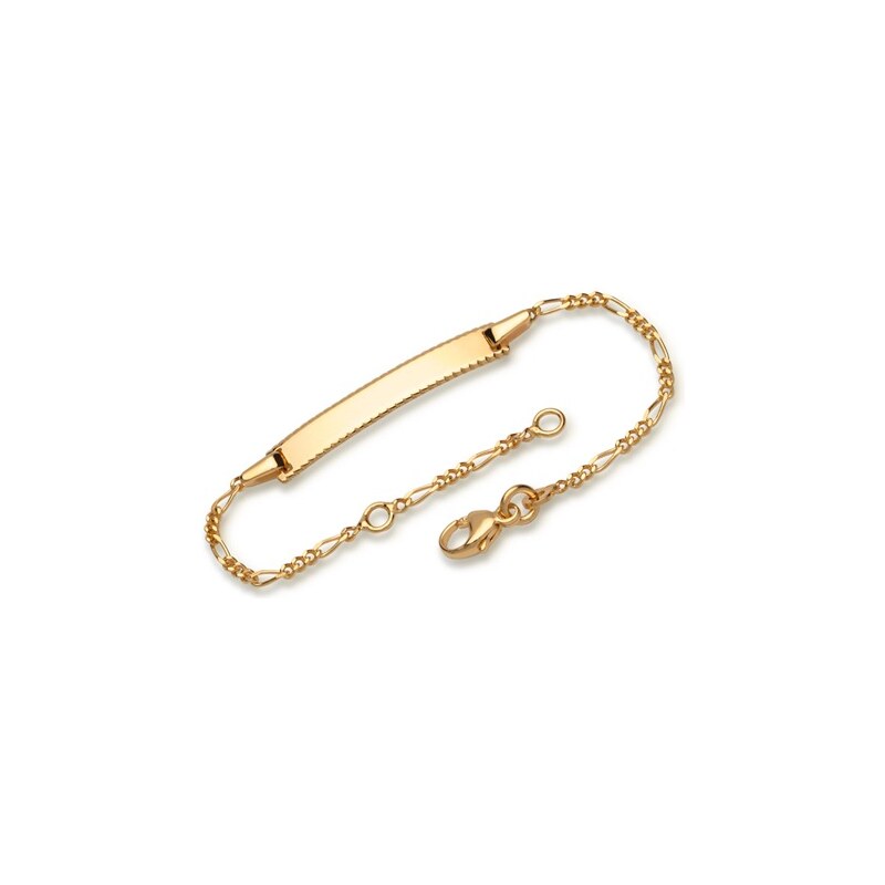 Unique Jewelry Gravierbares Armband 585er Gold Randverzierung