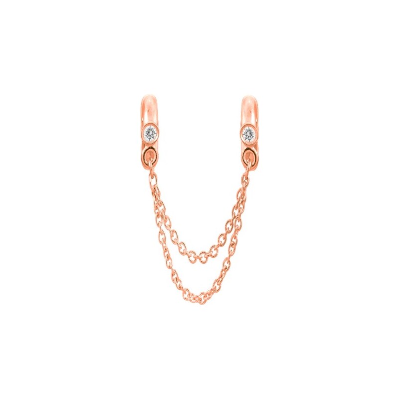 Chain Of Love Rose Gold Charm Zirkonia Endless 2625