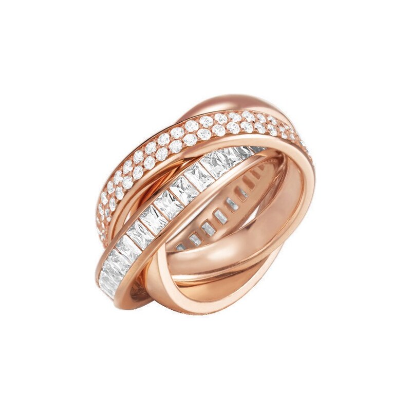 Esprit Extravaganter Ring ES-Tridelia Rose