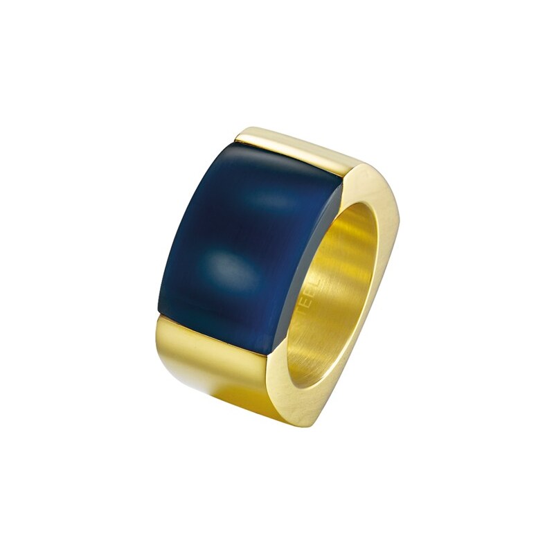 Fantastischer Ring Marvelous Joop gold blau JPRG10614C