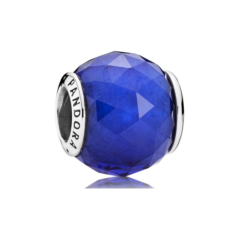 Blauer Charm Pandora Kristall 925er Silber 791722NCB