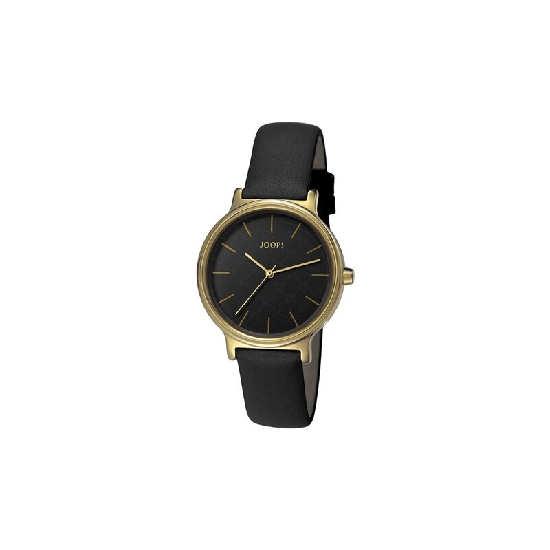 Elegante Joop Unisex Uhr schwarz/ gold JP101512005