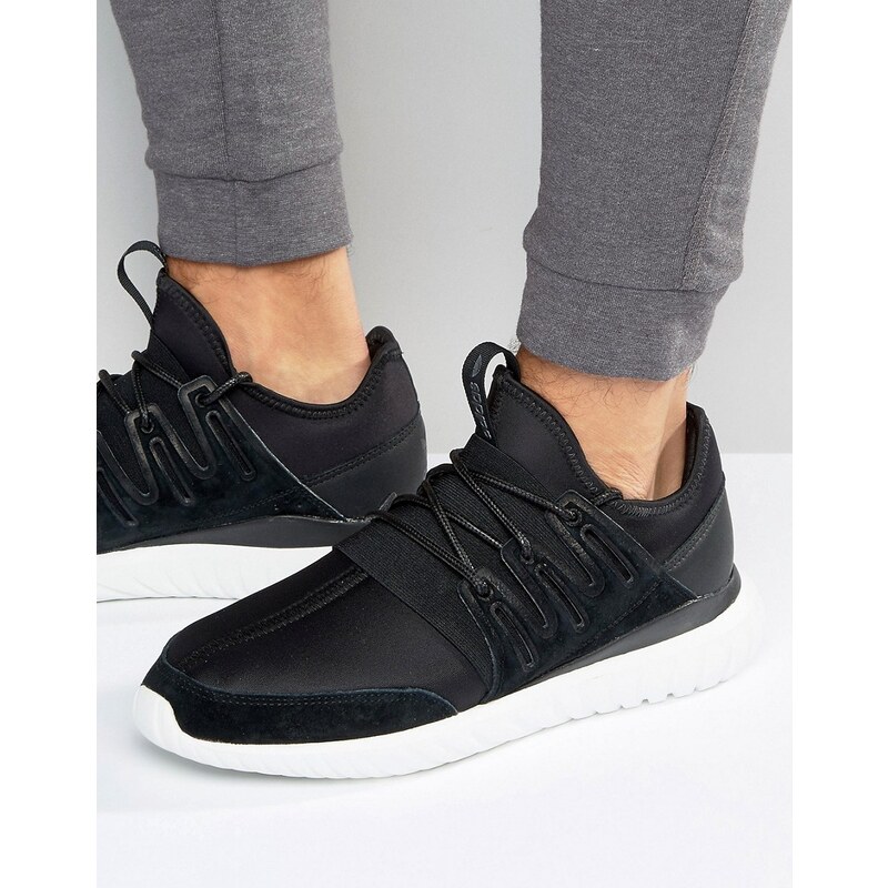 adidas Originals - Tubular Radial - Schwarze Sneaker, AQ6723 - Schwarz