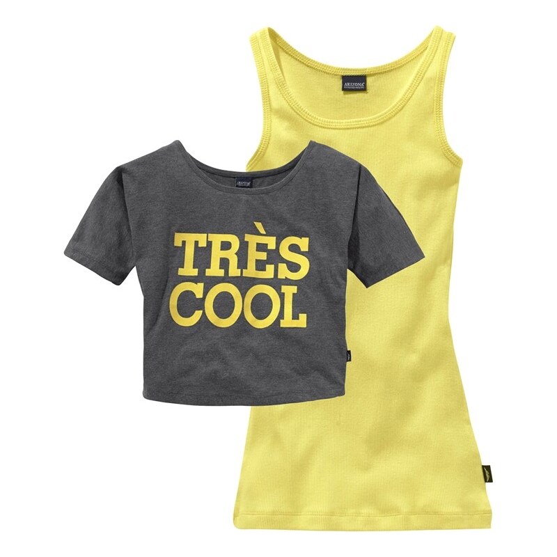 ARIZONA Tres Cool Shirt Top Set 2 tlg. für Mädchen
