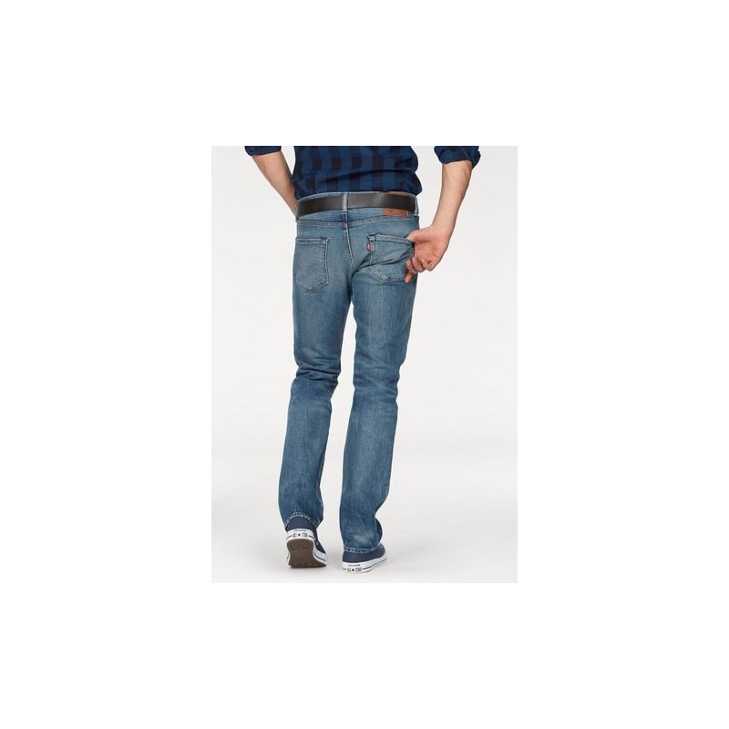 Straight-Jeans 501 LEVI'S® blau 30,31,32,33,36,38,40