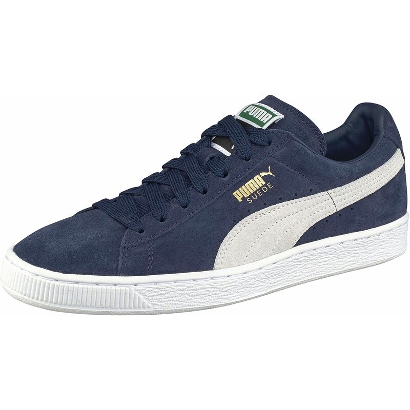Große Größen: PUMA Sneaker »Suede Classic+«, dunkelblau-weiß, Gr.38-46