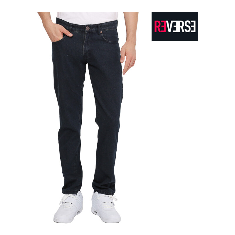 Re-Verse Jeans mit dunkler Denim-Waschung - W31-L32