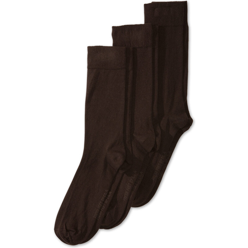 C&A Fresh Feet Socken aus Bio-Baumwolle in Braun