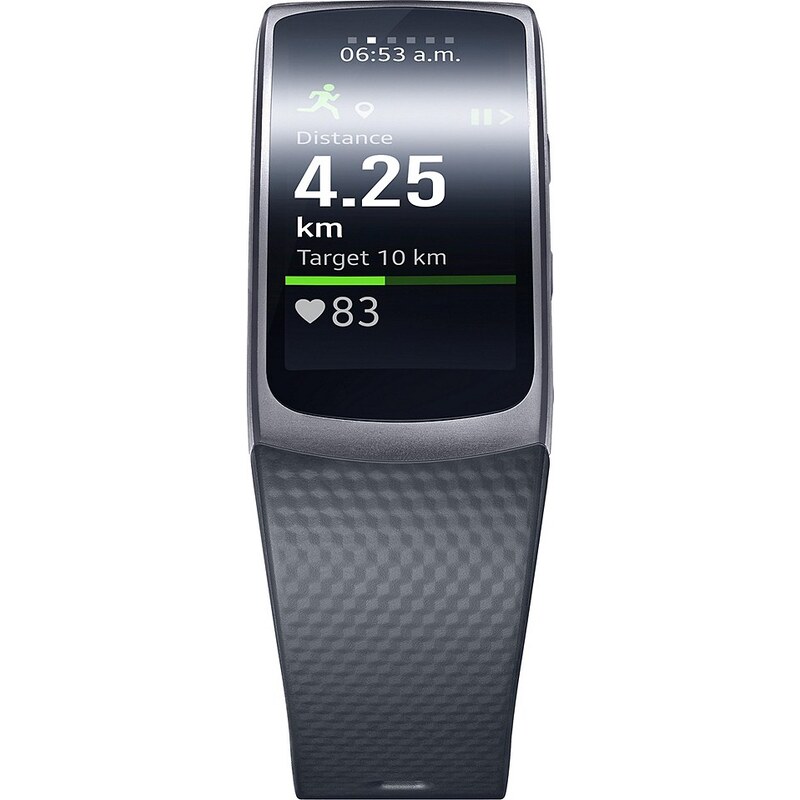 Samsung Gear Fit 2 Größe: L Smartwatch, Tizen, 3,86 cm (1,5 Zoll) AMOLED- Display