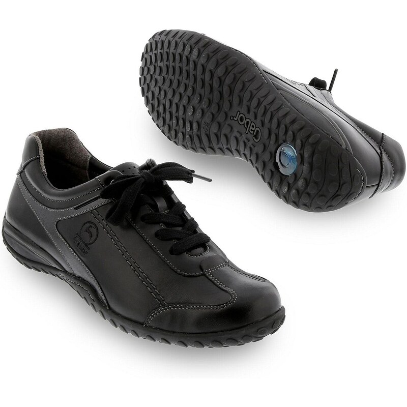 Große Größen: Gabor Comfort Sneaker, schwarz, Gr.4-9
