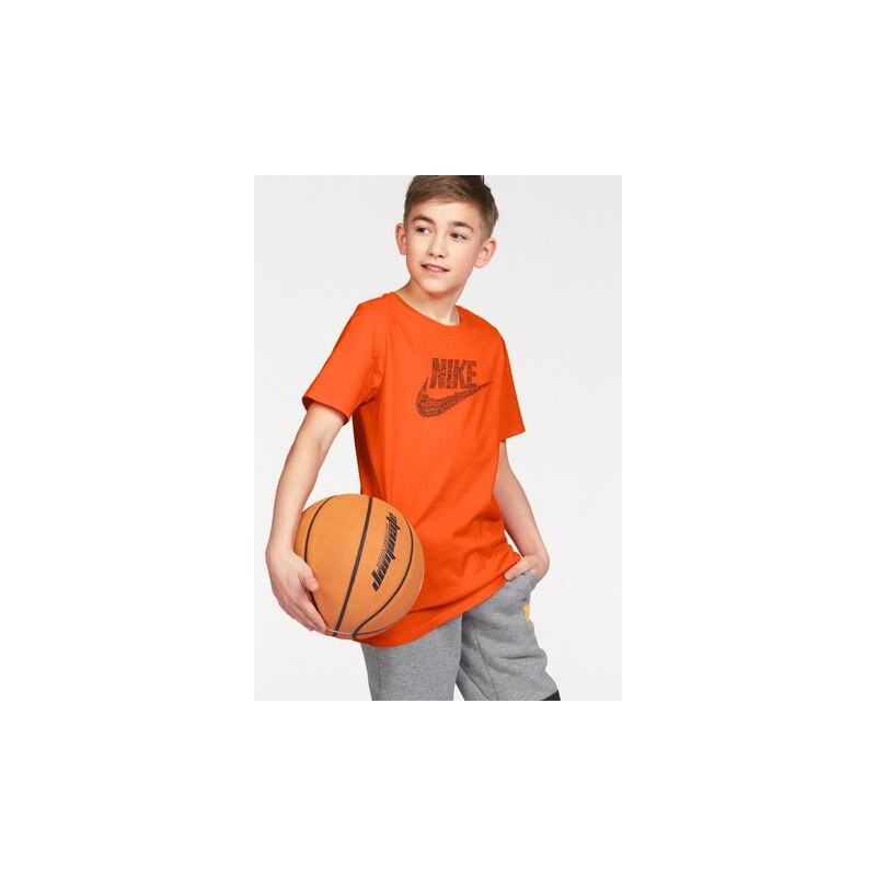 NIKE SPORTSWEAR T-Shirt COTTON PLAY SKETCH YOUTH orange L (152/158),M (140/146),S (128/134),XL (164/170),XS (116/122)