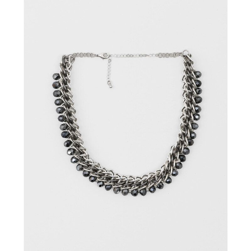 Halskette und Perlen Silberig, Größe 00 -Pimkie- Mode für Damen