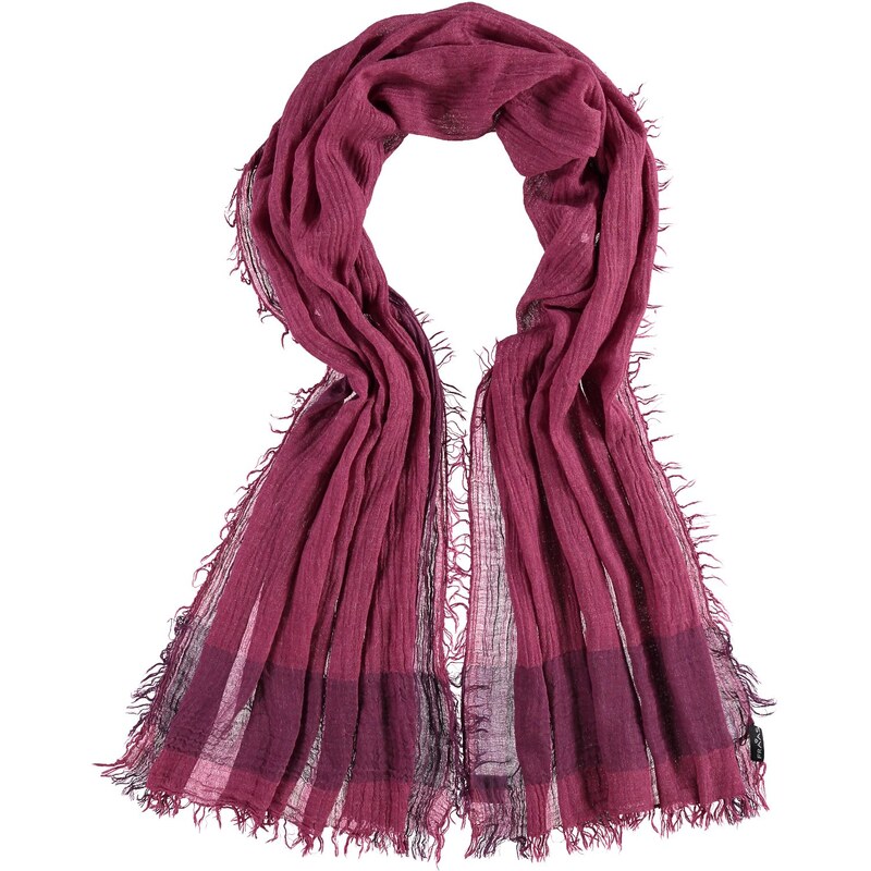 FRAAS Basic-Schal in Polyester-Mix in fuchsia