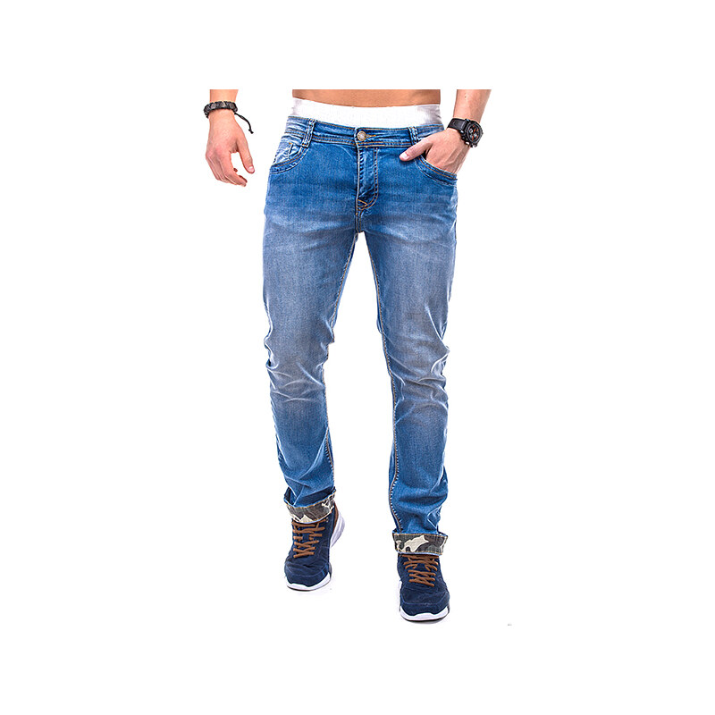 Lesara 5-Pocket-Jeans mit heller Waschung - 30