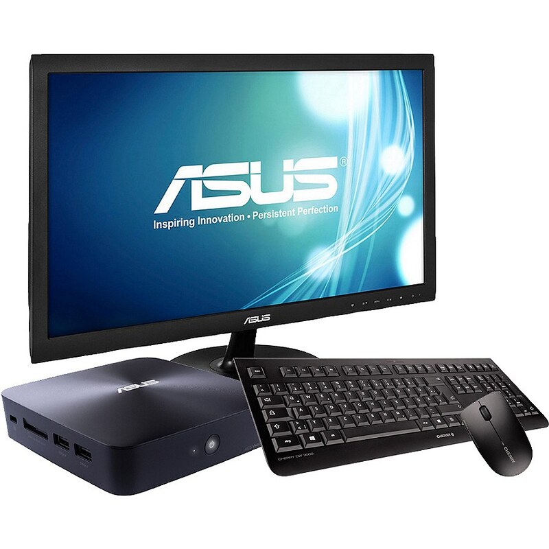 ASUS SET01063, Celeron® 2957U, 4GB, 128GB, Windows 8.1Bing + Monitor »PC-Set SET01063«